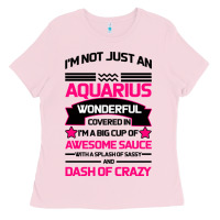 Bubblegum Pink Aquarius Woman Ladies Tee - Bettercallsaul