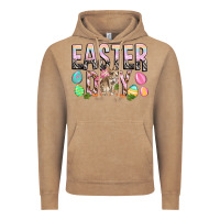 Vintage Coffee Easter Day with rabbit Vintage Hoodie - HowdyJamesFarm