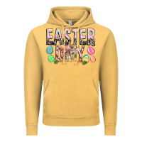 Vintage Mustard Easter Day with rabbit Vintage Hoodie - HowdyJamesFarm