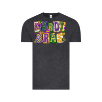Vintage Black mardi  gras Vintage Tee - CowGirlArtShop
