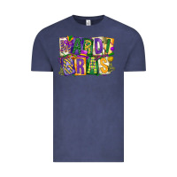 Vintage Denim mardi  gras Vintage Tee - CowGirlArtShop