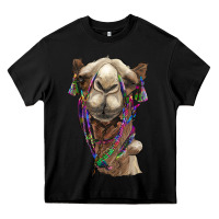 Black tie dye camel Heavy Core Tee - BarkalooDesign