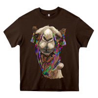 Tie Dye Camel Heavy Core Tee | Teevron