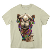 Mossy tie dye camel Heavy Core Tee - BarkalooDesign