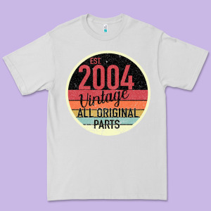 15th Birthday Gift Vintage 2004 Premium Tee Designed By Bettercallsaul