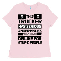 Bubblegum Pink TRUCKER Ladies Tee - Bettercallsaul