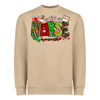 Mushroom Nurse Juneenth Heavyweight Sweatshirt - CowhideDigitalArt