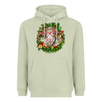 Matcha Christmas merino Heavyweight Hoodie - BarkalooDesign