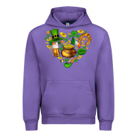 Tulip St Patricks heart Urban Hoodie - AdoDesignShop