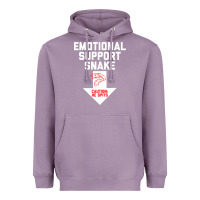 Lavender Mens Crude Humor Inappropriate Emotional Support Snake Halloween Heavyweight Hoodie - trangStudio