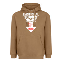 Toasted Coconut Mens Crude Humor Inappropriate Emotional Support Snake Halloween Heavyweight Hoodie - trangStudio
