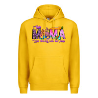 Lemon This Mama is chilling with her Premium Hoodie - CowhideDigitalArt