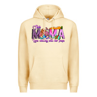 Pina Colada This Mama is chilling with her Premium Hoodie - CowhideDigitalArt