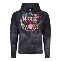 Cloud Black my favorite nurse calls me mom Vintage Hoodie - CowGirlArtShop