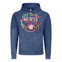 Vintage Denim my favorite nurse calls me mom Vintage Hoodie - CowGirlArtShop