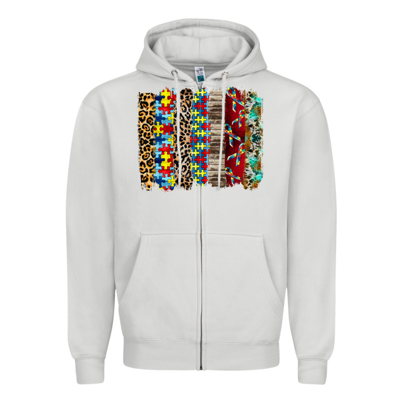 Autism Brushstore Zipper Hoodie by RacoonDesign | Teevron