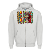 Dove Grey autism brushstore Zipper Hoodie - RacoonDesign