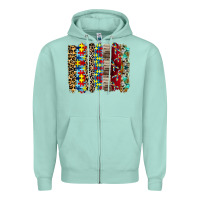 Seafoam autism brushstore Zipper Hoodie - RacoonDesign