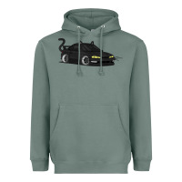 Sage spooky halloween jdm s14 silvia 240sx black cat illustrated t shirt Heavyweight Hoodie - trangStudio