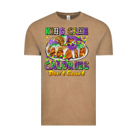 King Cake Calories Dont Count Mardi Gras Vintage Tee | Teevron