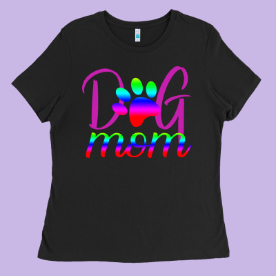 Dog Mom Ladies Tee Designed By Bettercallsaul