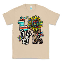 Mushroom love autism Classic Tee - CowhideDigitalArt