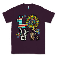 Plum love autism Classic Tee - CowhideDigitalArt
