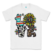 White love autism Classic Tee - CowhideDigitalArt