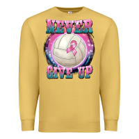Antique Gold never give up Premium Sweatshirt - BarkalooDesign