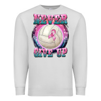 Dove Grey never give up Premium Sweatshirt - BarkalooDesign