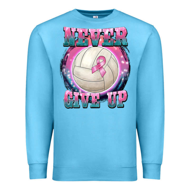Never Give Up Premium Sweatshirt by BarkalooDesign | Teevron