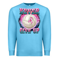Ocean Blue never give up Premium Sweatshirt - BarkalooDesign