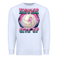 White never give up Premium Sweatshirt - BarkalooDesign