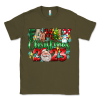 Army Green family christmas 2023 Classic Tee - texasbilliewilder
