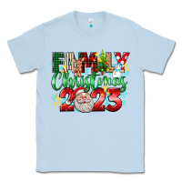 Dusty Blue family christmas 2023 Classic Tee - texasbilliewilder
