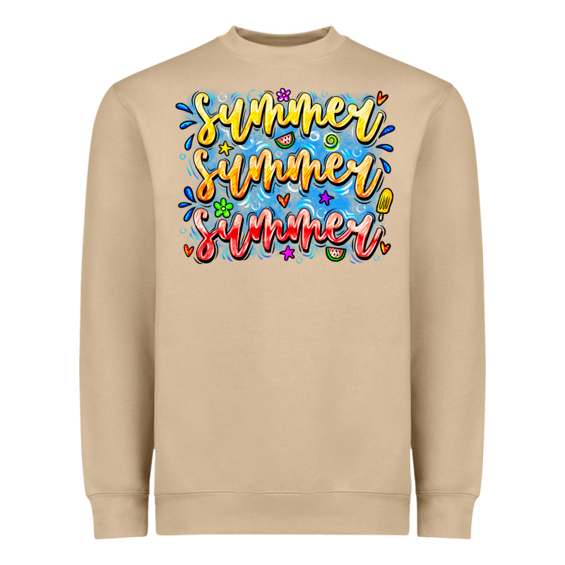 Summer Summer Summer Heavyweight Sweatshirt by CowhideDigitalArt | Teevron