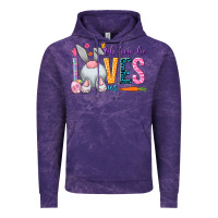 Cloud Purple Oh how he loves us Easter Day Vintage Hoodie - HowdyJamesFarm