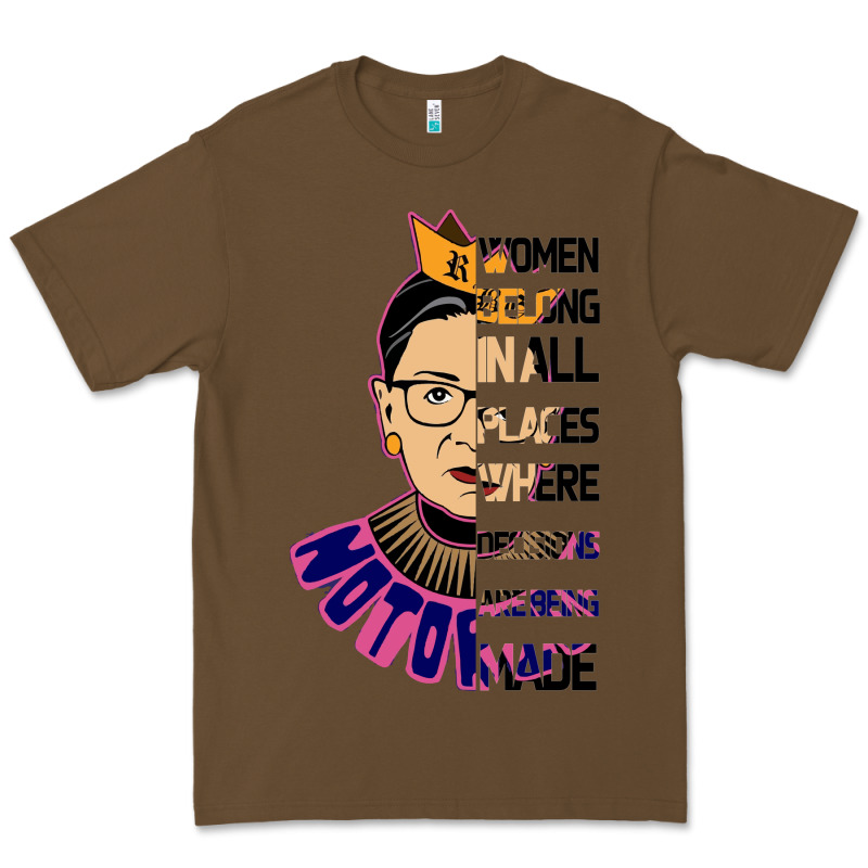 Rbg Ruth Bader Ginsburg Women Belong In All Places Premium Tee by Bettercallsaul | Teevron