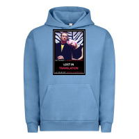 Pigment Pebble Blue Lost in Translation Poster GIFT Urban Hoodie - trangStudio
