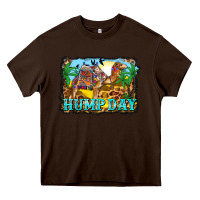 Hump Day Camel And Desert Heavy Core Tee | Teevron