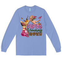 Colony Blue cupids brewıng  company olivia Long Sleeve Tee - OliviaCreatesArt