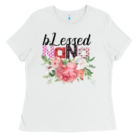 White Blessed Nana Gifts for Nana or Grandma Ladies Tee - Bettercallsaul