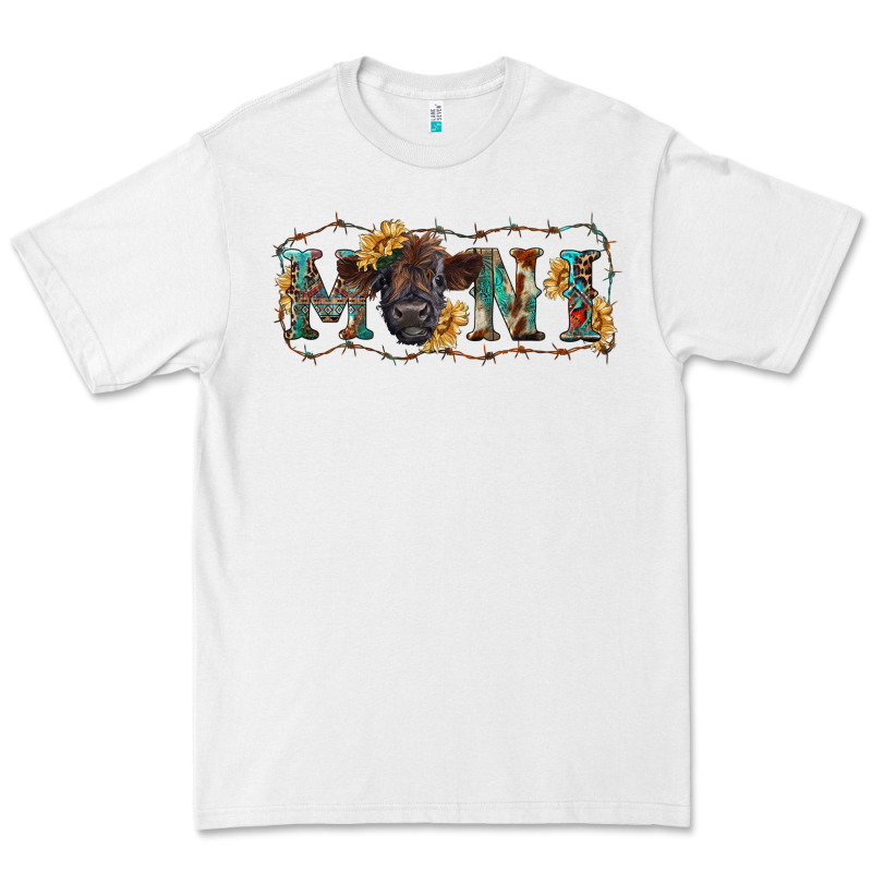 Western Mini Black Highland Calf Premium Tee by RanaPortraitStore | Teevron