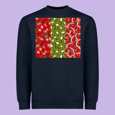 Summer Fruits Heavyweight Sweatshirt Designed By Cowhidedigitalart
