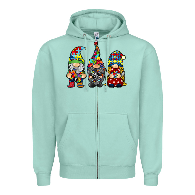 Autism Gnomies Zipper Hoodie by RacoonDesign | Teevron
