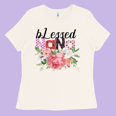 Blessed Nana Gifts For Nana Or Grandma Ladies Tee Designed By Bettercallsaul