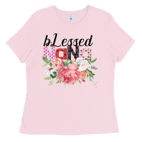 Bubblegum Pink Blessed Nana Gifts for Nana or Grandma Ladies Tee - Bettercallsaul
