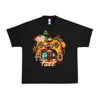 Black hello fall gamer Urban Heavy Tee - CowGirlArtShop