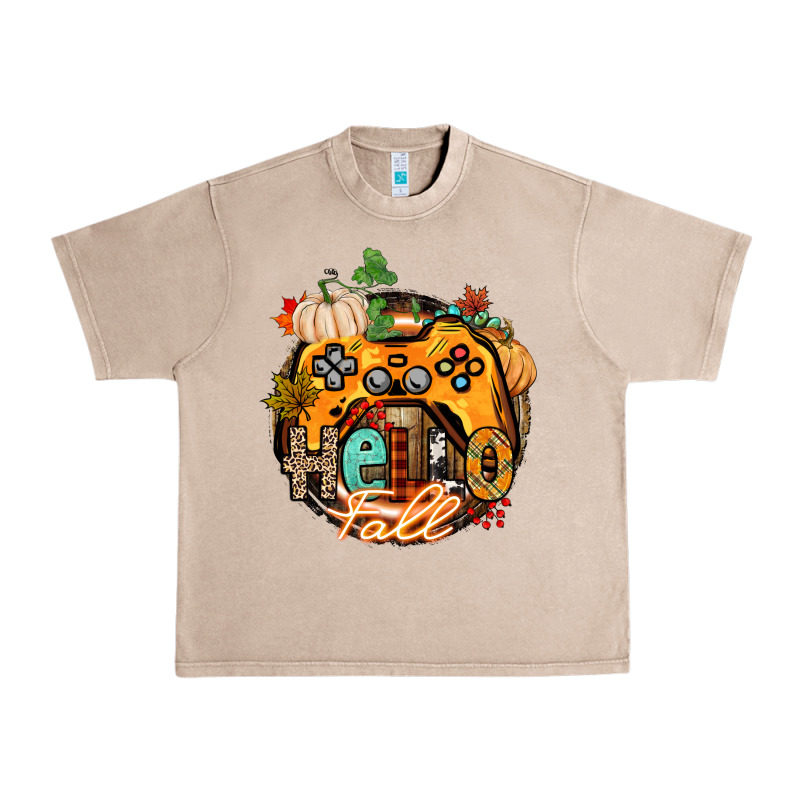 Hello Fall Gamer Urban Heavy Tee by CowGirlArtShop | Teevron