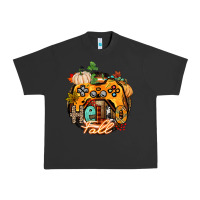 Pigment Black hello fall gamer Urban Heavy Tee - CowGirlArtShop